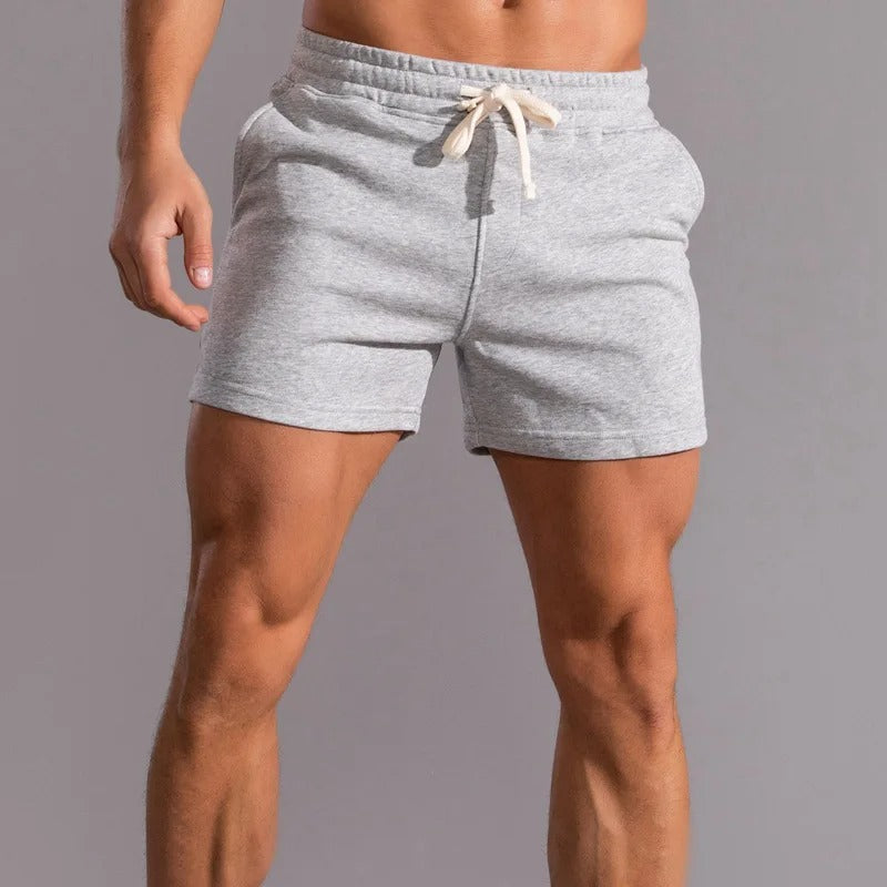 Herr Shorts Avslappnad Design Första Klassens Material 4