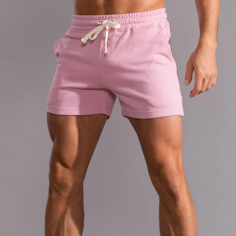 Herr Shorts Avslappnad Design Första Klassens Material 12