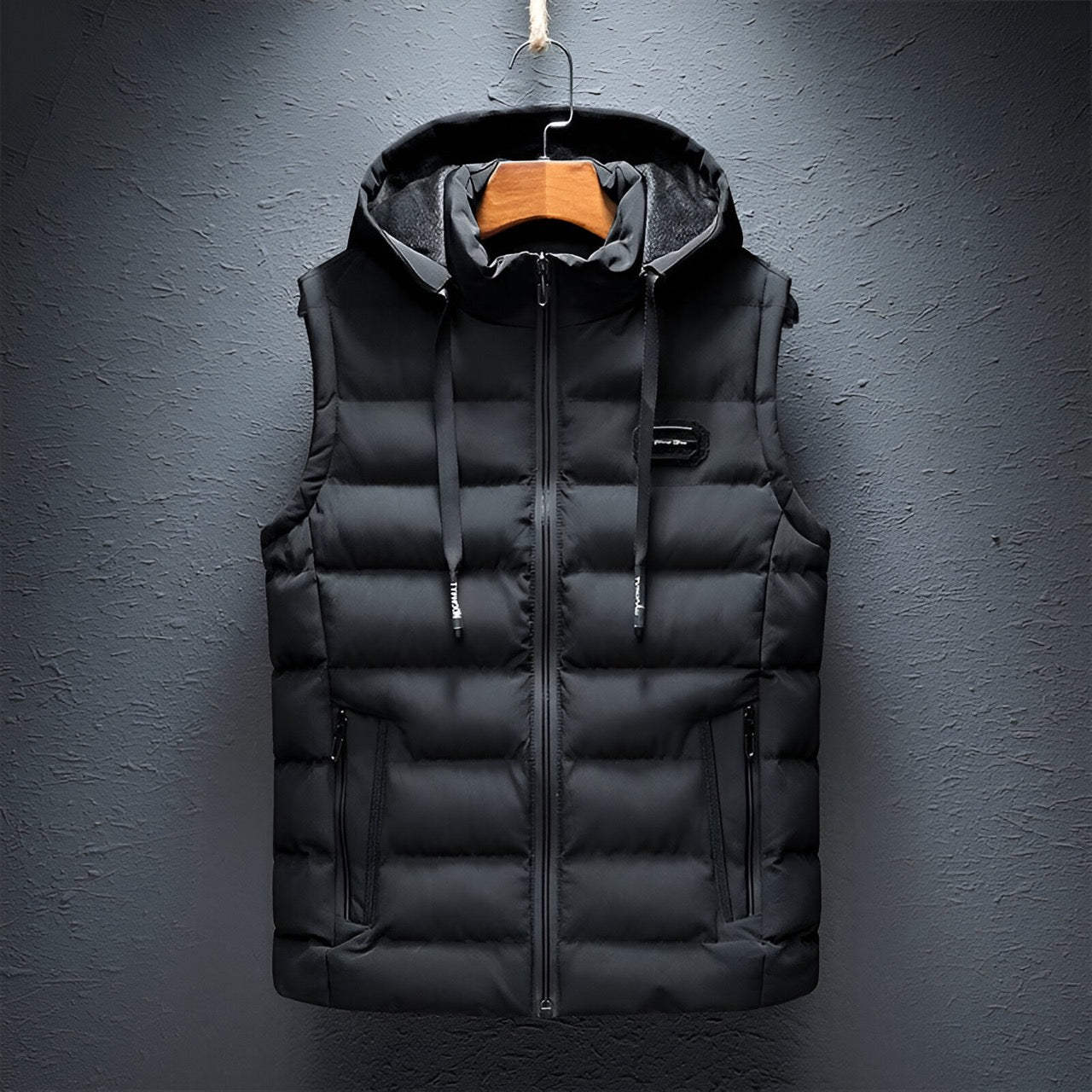 Variant image for Herr Hoodie Väst Modern Design Högkvalitativ Polyester-1