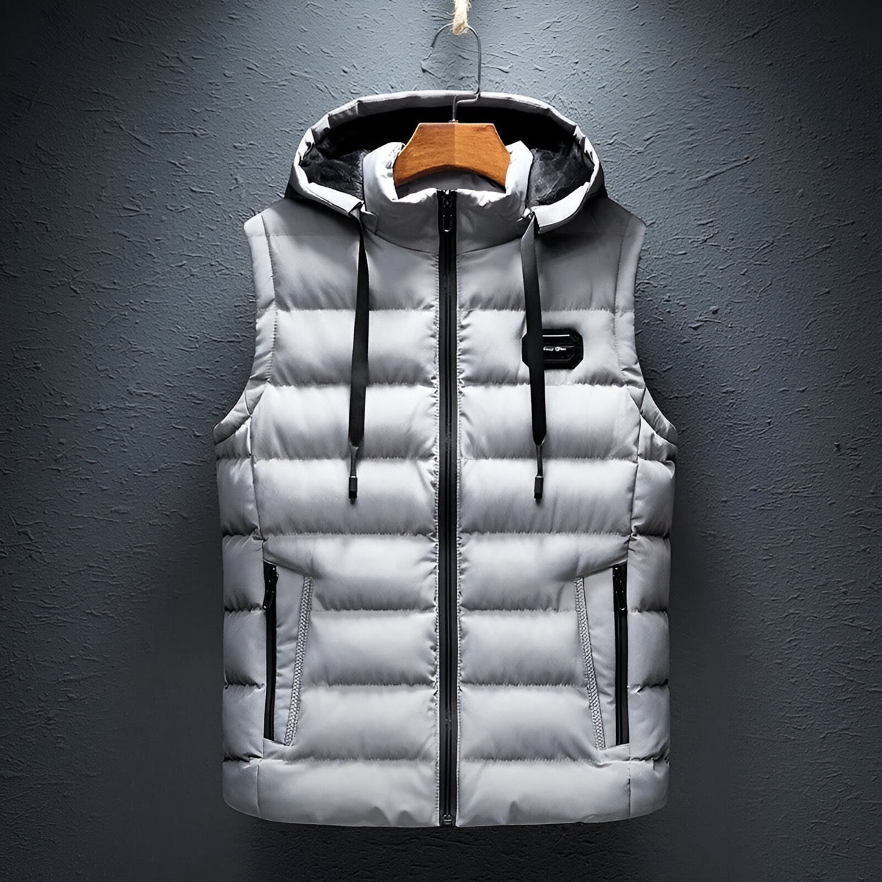 Variant image for Herr Hoodie Väst Modern Design Högkvalitativ Polyester-9
