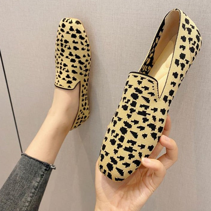 Variant image for Dam Ballerina Skor Slip-On Lätta Andningsbara Tyg-20