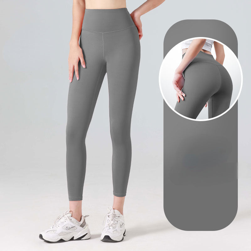 Variant image for Kvinnors Yoga Leggings Hög Midja Antisvetsmaterial-46