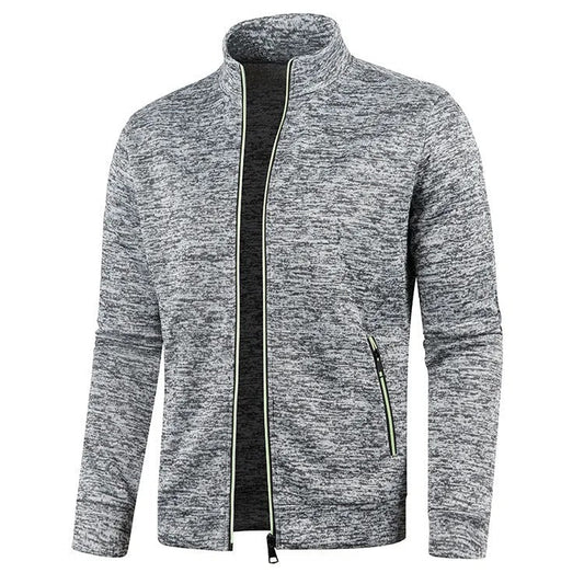 Dam Turtleneck Tröja Med Dragkedja Polyester Elegant Komfort-1