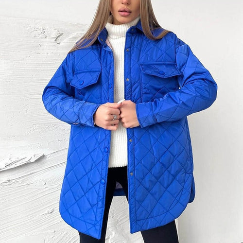 Vadderad Trenchcoat för Kvinnor i Lätt Material – Högkvalitativ Isolering och Andningsbar Design 1