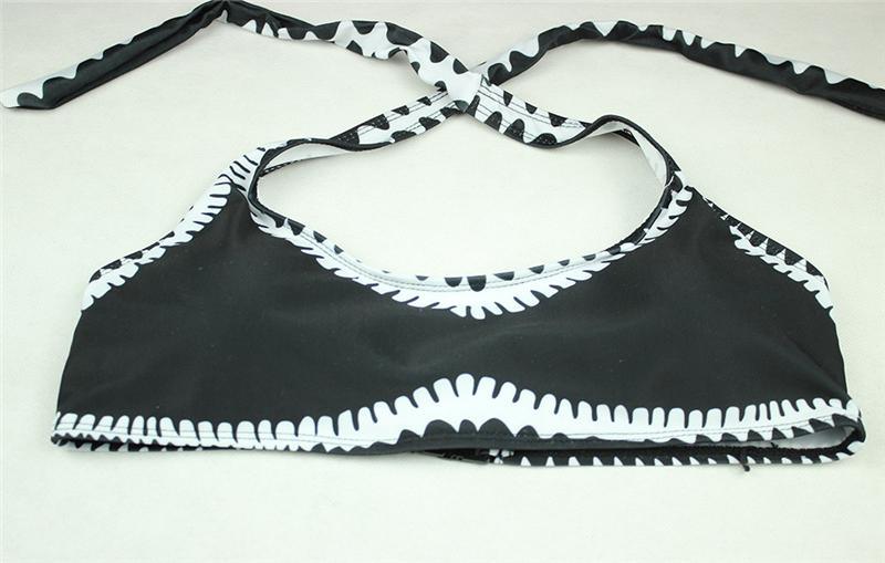 Dam Bikini Push Up Lappad Mjuk Stretchig 4