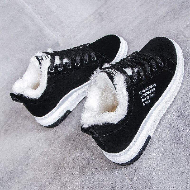 Dam Sneakers Modern Design Bekväm Textil-6