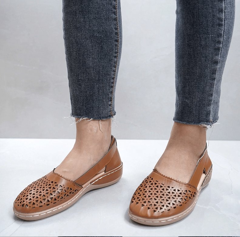 Variant image for Kvinnors Loafers i Läder Elegant Passform-1