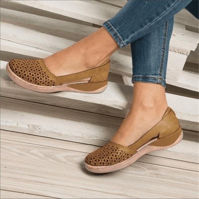 Variant image for Kvinnors Loafers i Läder Elegant Passform-2