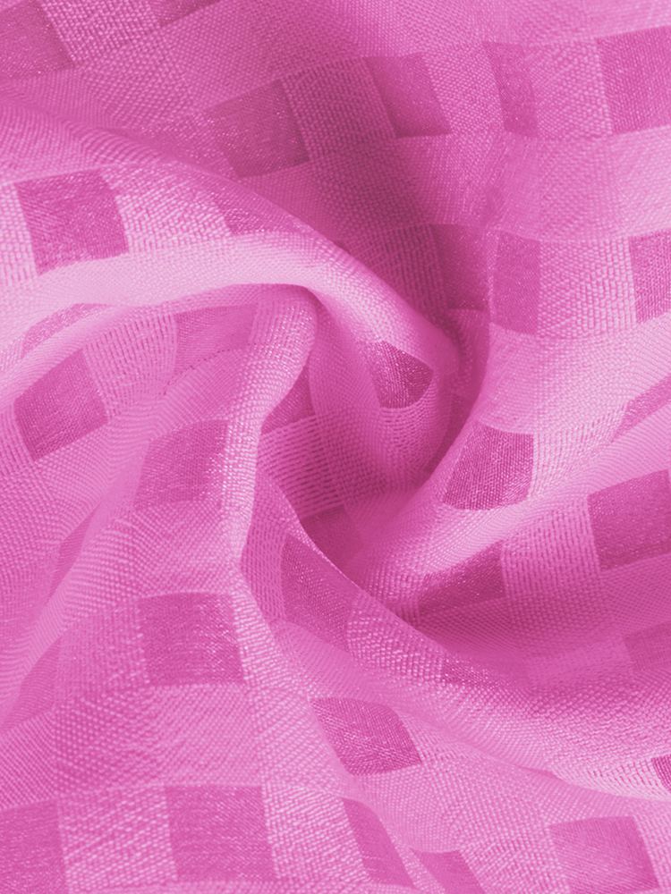 Dam A-linjeklänning Fyrkantig Halsringning Kort Ärmar Polyester-6