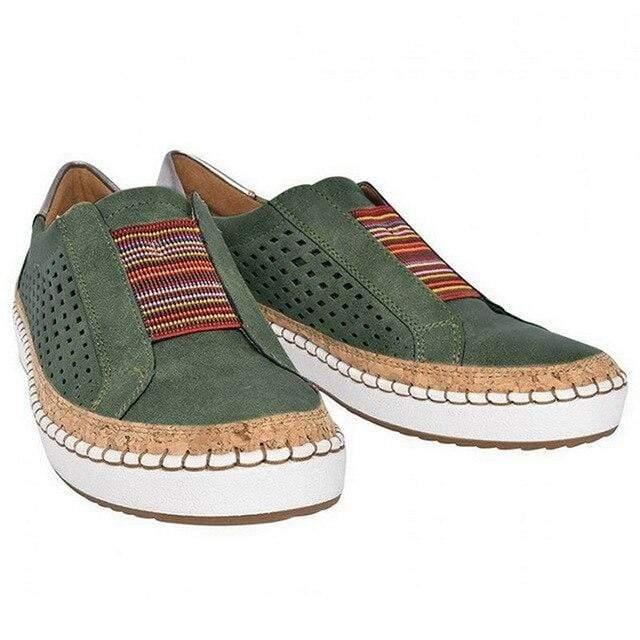 Kvinnor Slip-On Halluxskor Andningsbara PU EVA 4