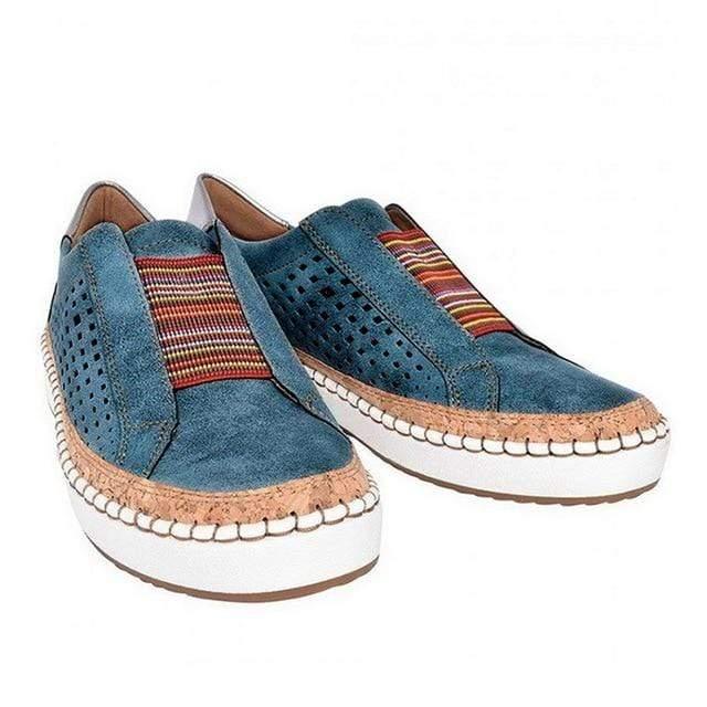 Kvinnor Slip-On Halluxskor Andningsbara PU EVA 2