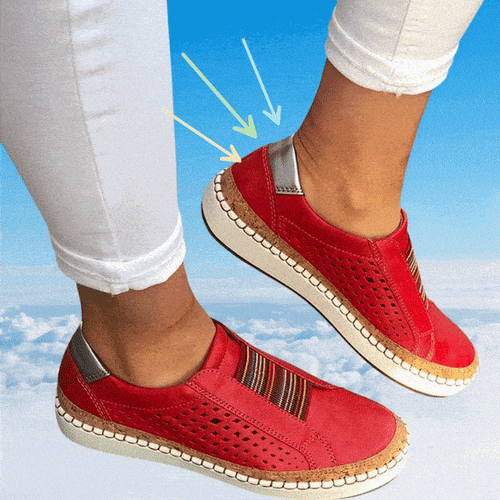 Kvinnor Slip-On Halluxskor Andningsbara PU EVA 1