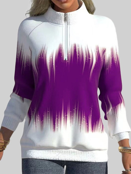Dam Hoodie Avslappnad Passform 100% Bomull-1