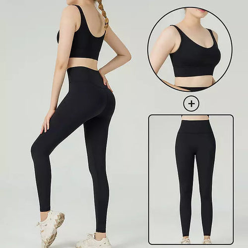 Joggingbyxor Dam Sömlösa Elastiska Nylon för Träning och Jogging – Ankellängd, Modern Passform 1