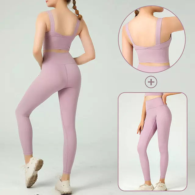 Joggingbyxor Dam Sömlösa Elastiska Nylon för Träning och Jogging – Ankellängd, Modern Passform 19