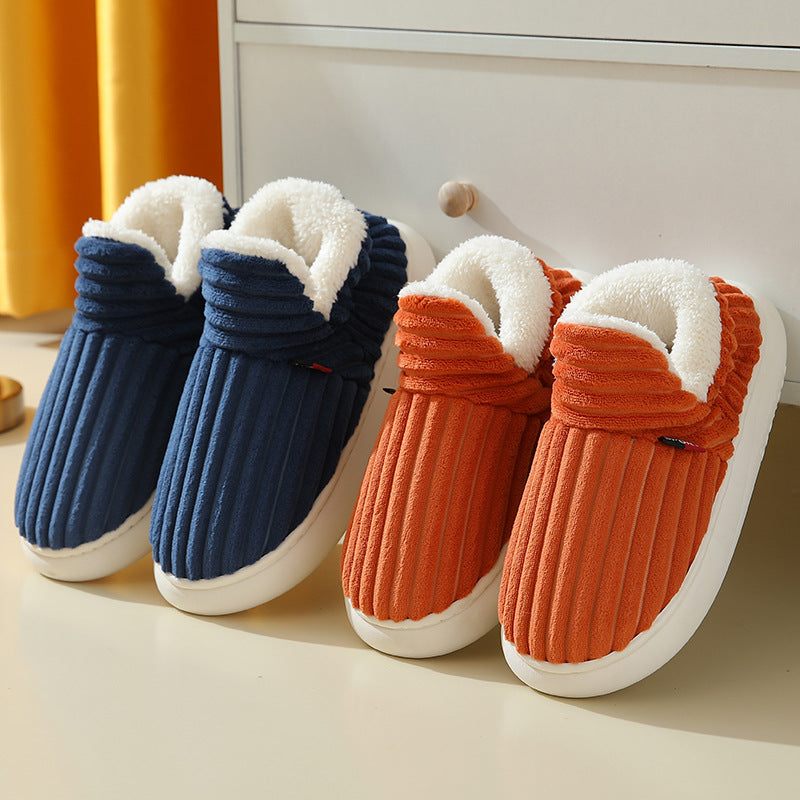 Dam Tofflor Fleece Mjuk och Bekväm med Halkfria Sulor-5
