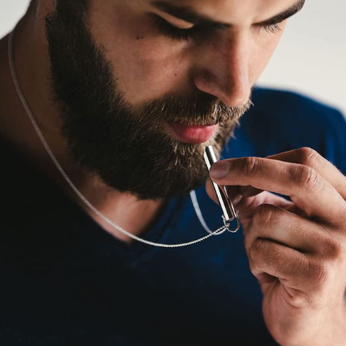 Unisex Halsband Avslappning och Andningsövningar Hållbart Material 3