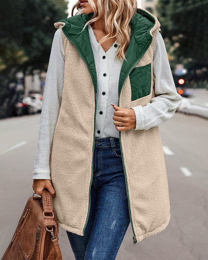 Herr Vinterjacka Padded Casual Bomullsblandning med Huva-4