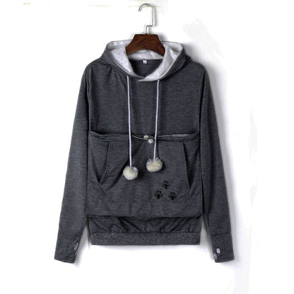 Variant image for Hoodie För Djur Mjukt Polyester Elastan Med Framficka-8