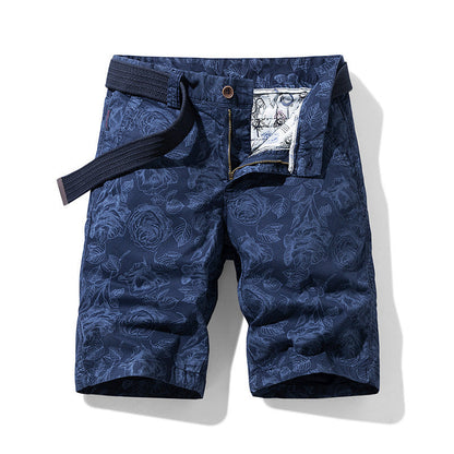 Variant image for Herr Shorts Blommönster Andningsbart Material-25