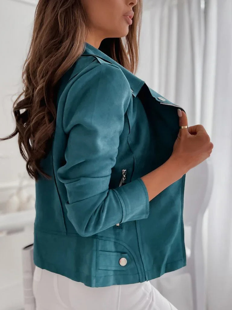 Damjacka Polyester Elegant Design Mångsidig Stil-5