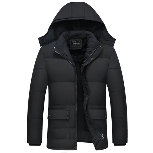 Dam Vinterjacka Lång Isolerad Klassisk Design Polyester-1