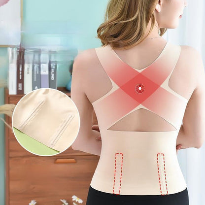 Dam Sport BH Trådlös Racerback Elastiskt Material för Hållningskorrigering-4
