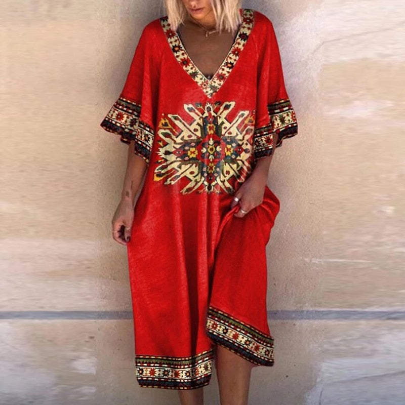 Variant image for Kvinnors Klänning Elegant Polyester För Vardag Och Fest-1