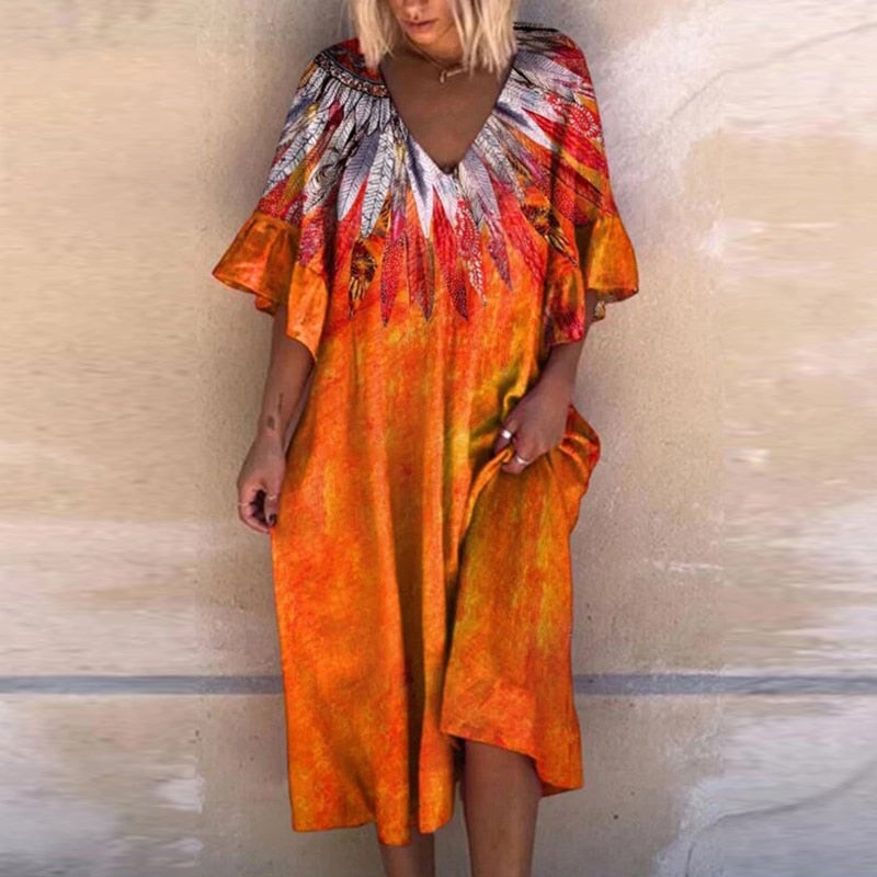 Kvinnors Klänning Elegant Polyester För Vardag Och Fest-2