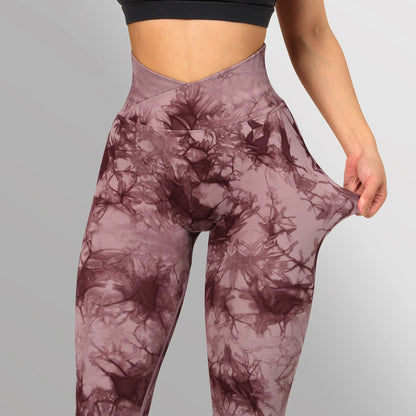 Variant image for Kvinnor Leggings Sömlös Design Andningsbart Tyg för Yoga och Träning-19