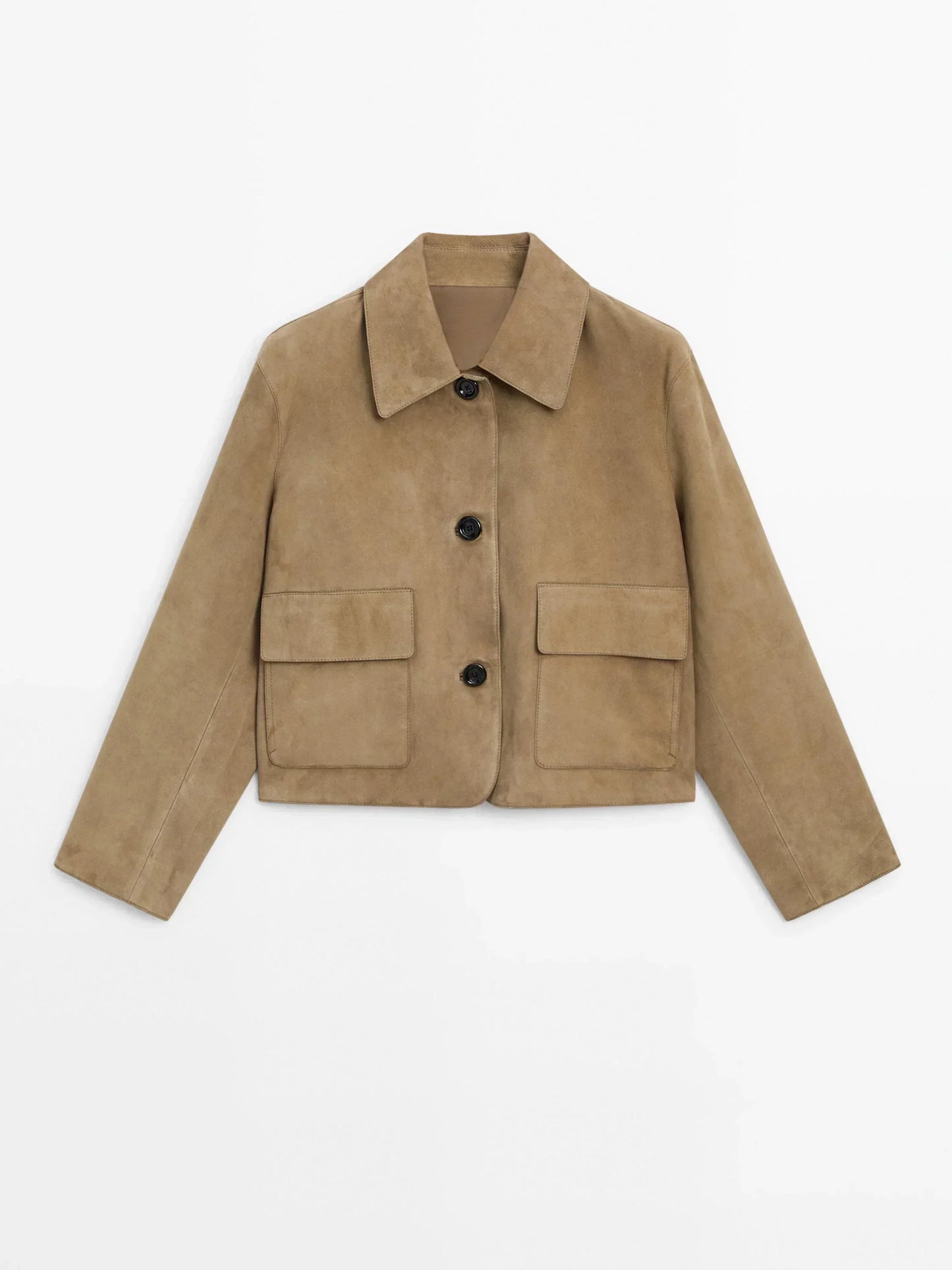 Dam Kortjacka Modern Polyester med Eleganta Detaljer-3