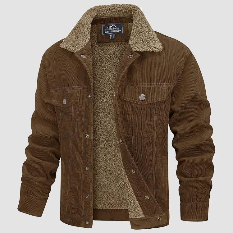 Variant image for Herrjacka Corduroy Modern Stil Hållbart Material-1