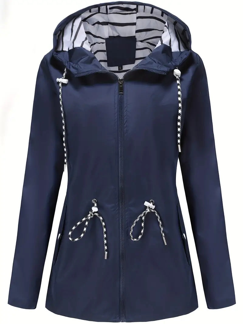 Variant image for Damjacka Zip-Up med Foder för Kalla Höst- och Vinterdagar-6
