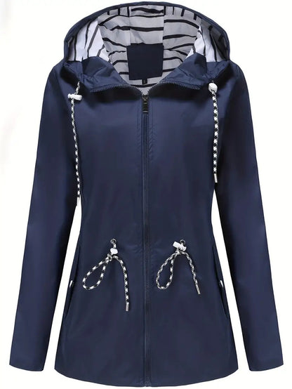 Variant image for Damjacka Zip-Up med Foder för Kalla Höst- och Vinterdagar-6