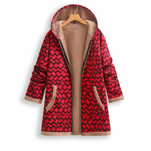 Dam Huvjacka Fleecefodrad Polyester Modern Stil-1