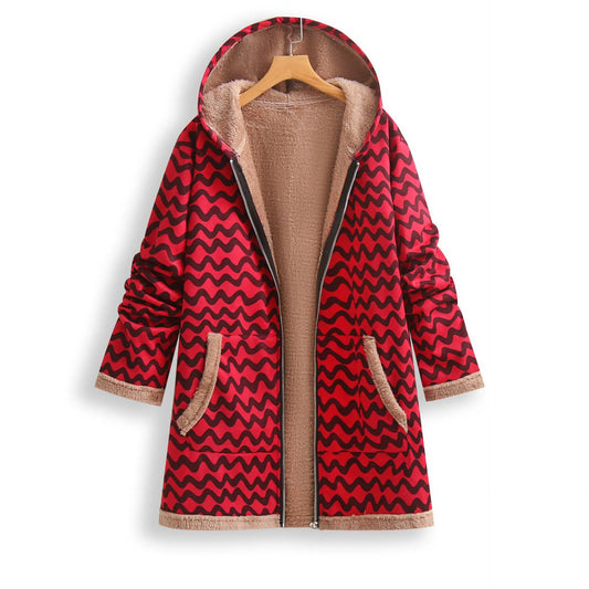 Dam Huvjacka Fleecefodrad Polyester Modern Stil-1