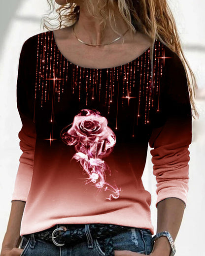 Dam Topp Lätt och Fräsch Avslappnad Bomull för Fest och Vardag-6