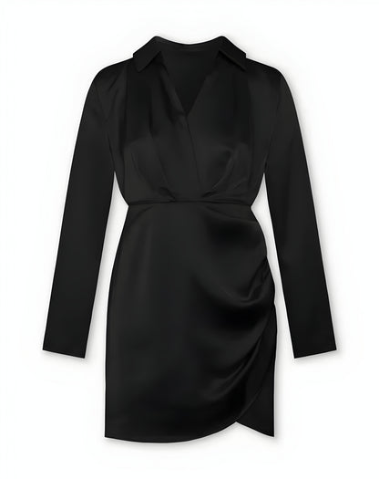 Variant image for Kvinnors Aftonklänning Elegant Satin Modern Design-1