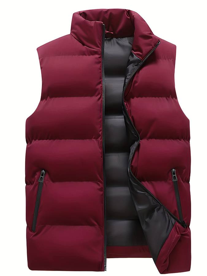 Herr Väst Buffertväst med Blixtfickor Polyester 3