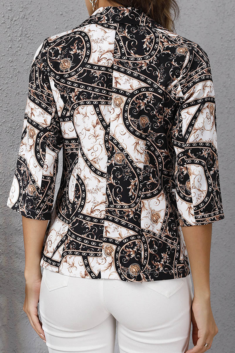 Damjacka Trendig Design Polyester för Dam - Modern Jacka för Vardag och Fest 5