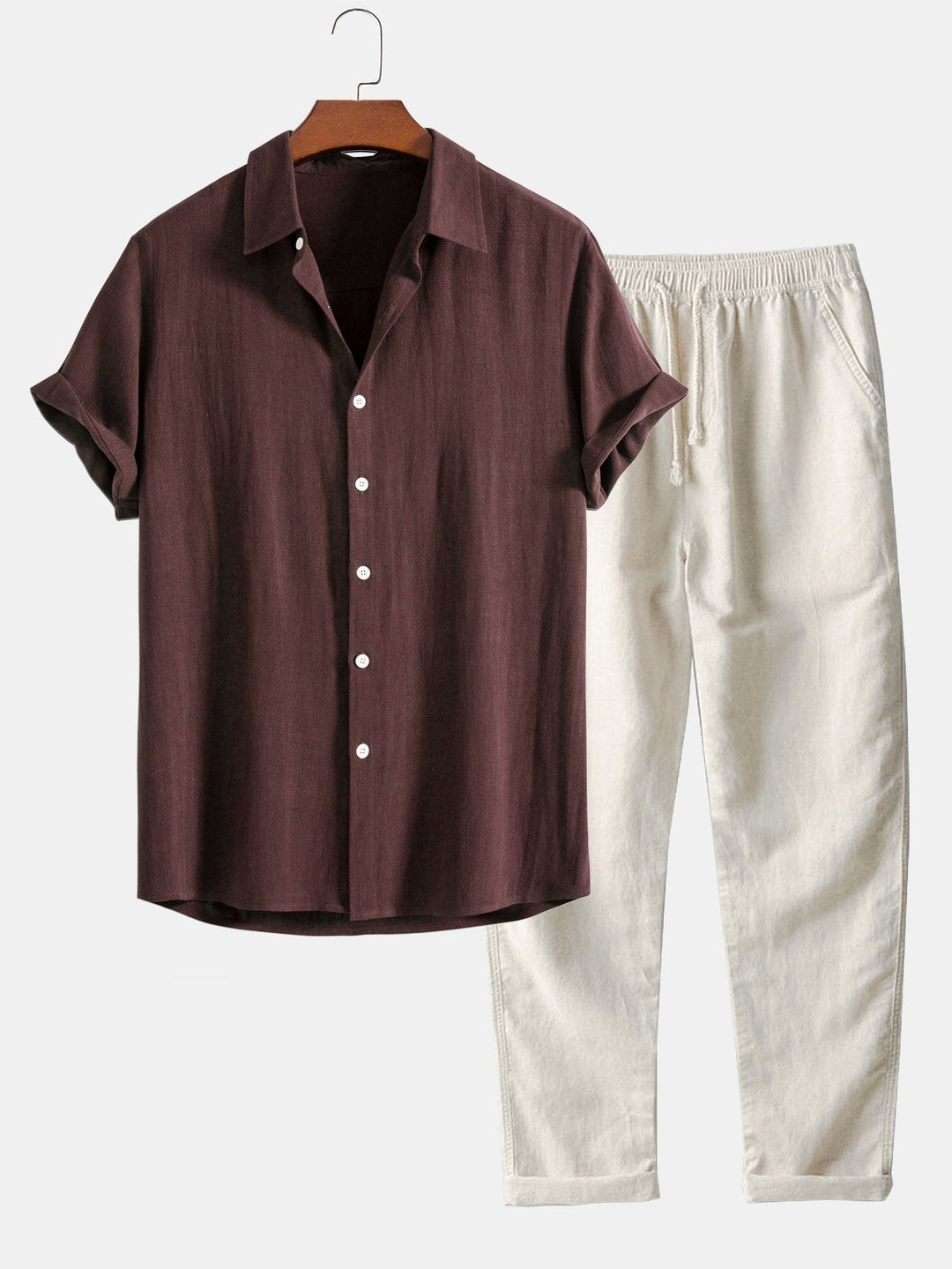 Herr Polo Set Slim Fit Stretch Material 9
