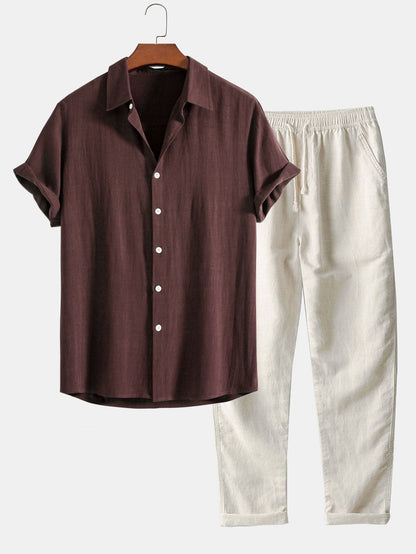 Herr Polo Set Slim Fit Stretch Material 9