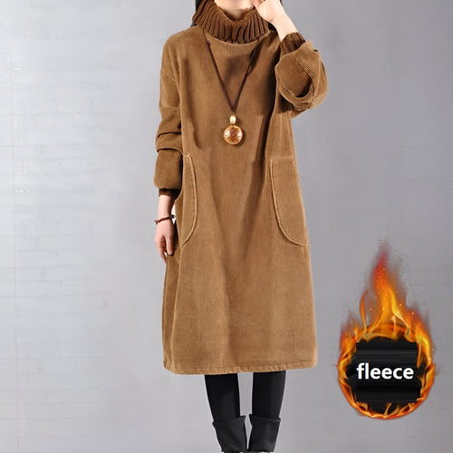 Damklänning Trendig Sommarstil Luftigt Polyester-1