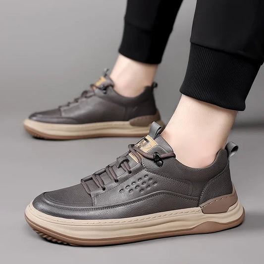 Dam Sneakers Ortopedisk Veganläder för Skor med Stöd och Komfort-1