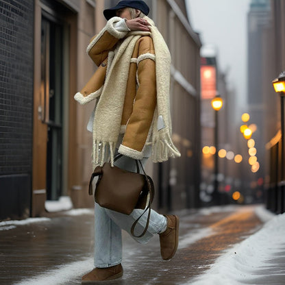 Kvinnors Kappa Mångsidig Design Första Klass Material-2