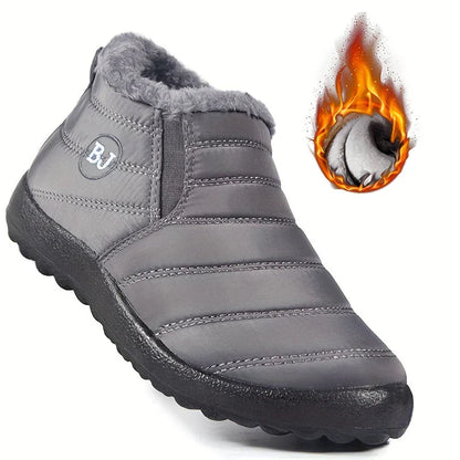 Kvinnors Snöstövlar i Hållbart Material – Vintermode med Hög Komfort och Värmeisolering, Flera Färger och Storlekar 9