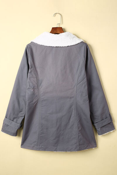 Dam Kappa Sammet Klassisk Design med Revers-2