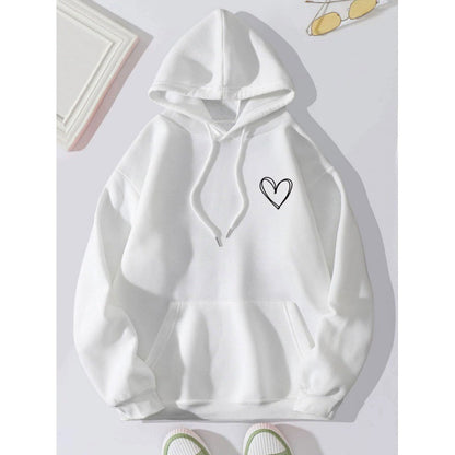 Variant image for Lång Hoodie Dam Avslappnad Design 100% Bomull-89