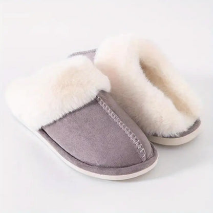 Variant image for Unisex Tofflor Varm Foder Icke-Slip Gummi-21
