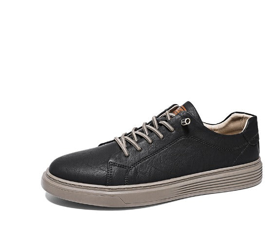 Herrskor Oxford Läder – Casual och Formell Stil med Vadderad Fotbädd och Hållbar Sula 5